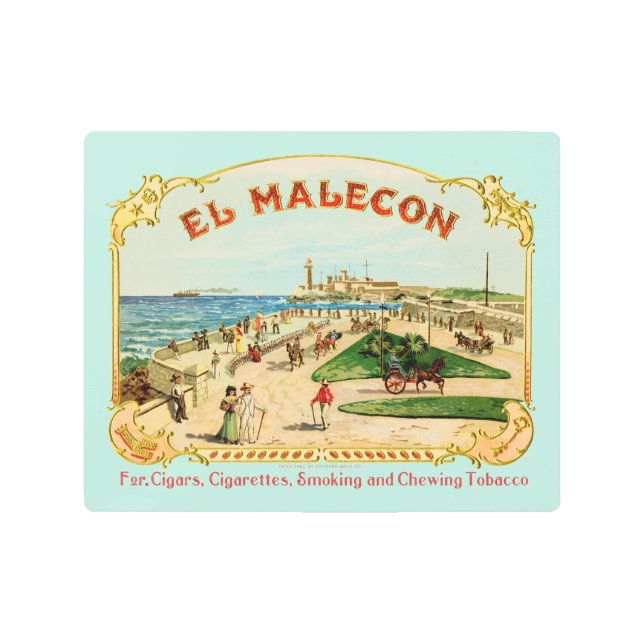 El Macedon Metal Print (Front)
