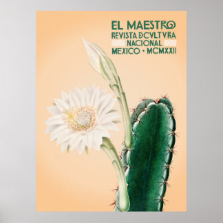 El Maestro Cactus Print | Mexican Botanical Art