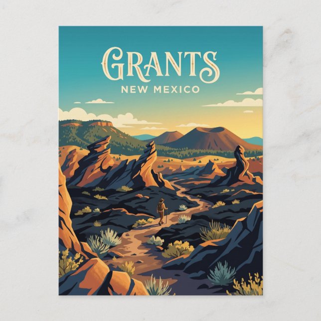 El Malpais National Monument USA Postcard (Front)