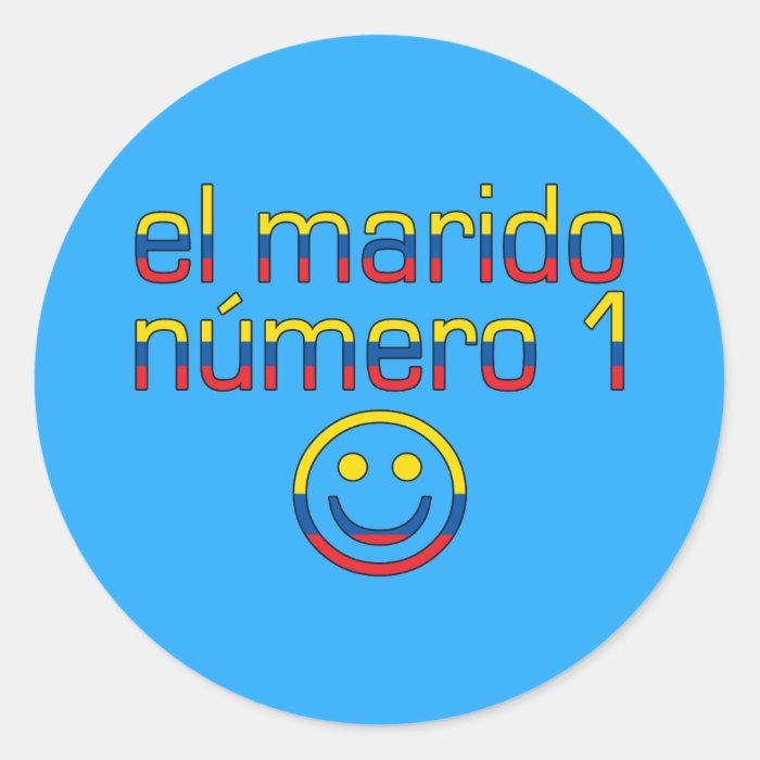 El Marido Número 1   Number 1 Husband Ecuadorian Stickers