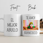 El Mejor Abuelo Personalize Photo Grandpa Birthday Mug<br><div class="desc">El Mejor Abuelo Personalize Photo Grandpa Birthday Mug</div>