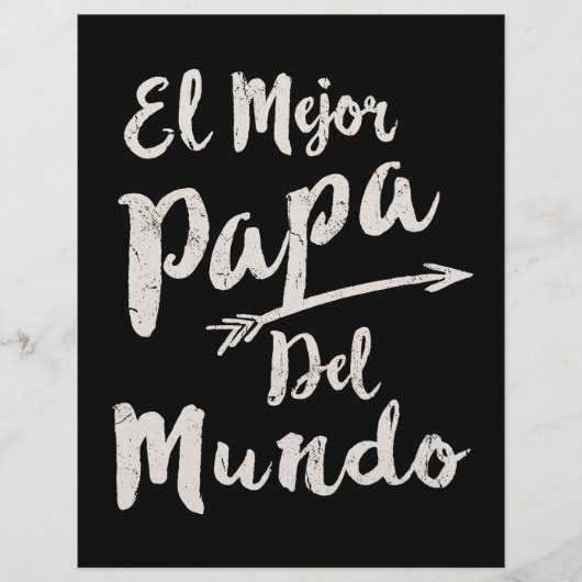 El Mejor Papa Del Mundo Dad Fathers Day (Front)