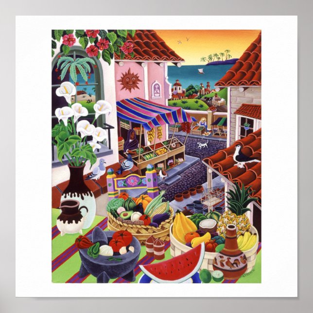 El Mercado Poster (Front)