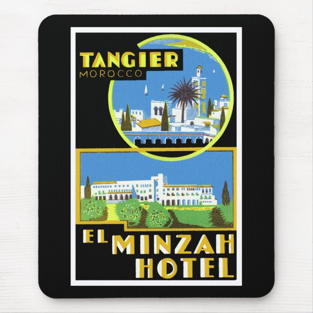 El Minzah Hotel ~ Tangier Mouse Pad