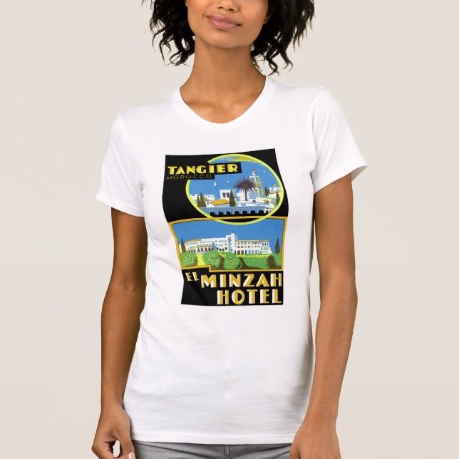 El Minzah Hotel ~ Tangier T-Shirt (Front)