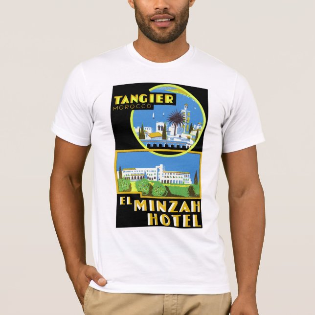 El Minzah Hotel, Tangiers T-Shirt (Front)