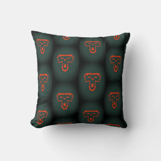 El mono sangre- The Monkey sangre Throw Pillow