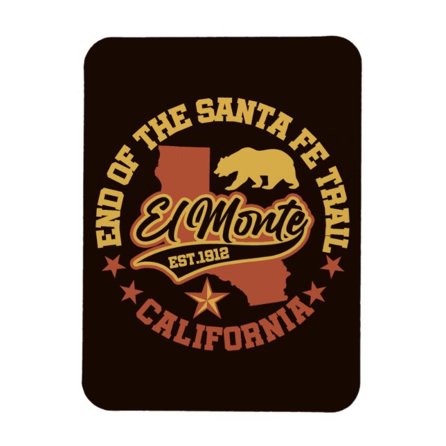 El Monte,California Magnet (Vertical)