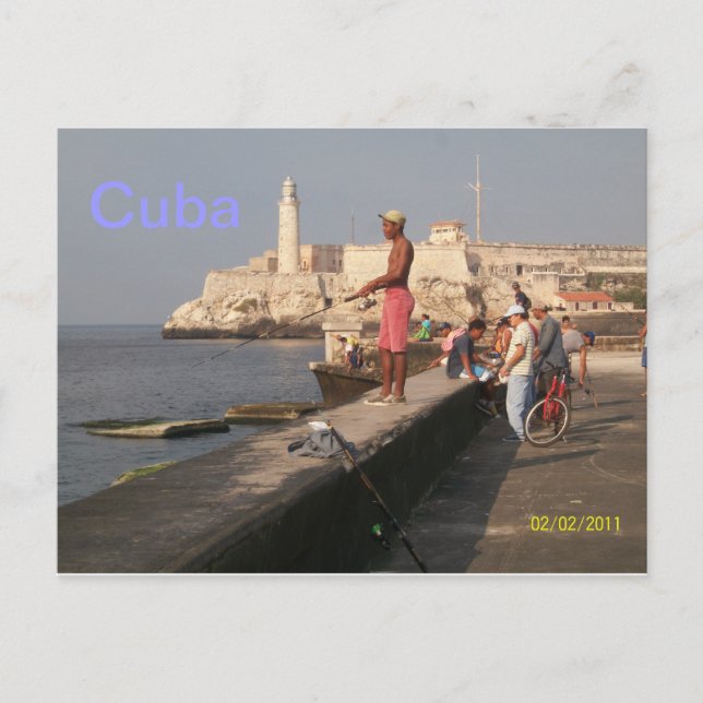 El Morro Castle, Cuba Postcard (Front)