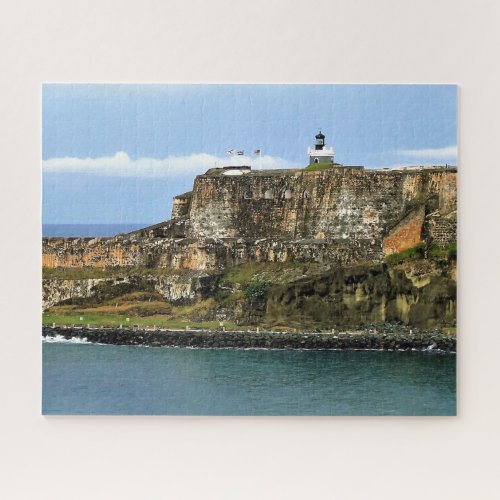 El Morro Guarding San Juan Bay Entrance Jigsaw Puzzle