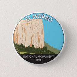 El Morro National Monument Inscription Rock  Button