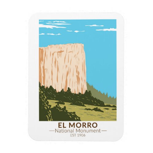El Morro National Monument Inscription Rock Magnet