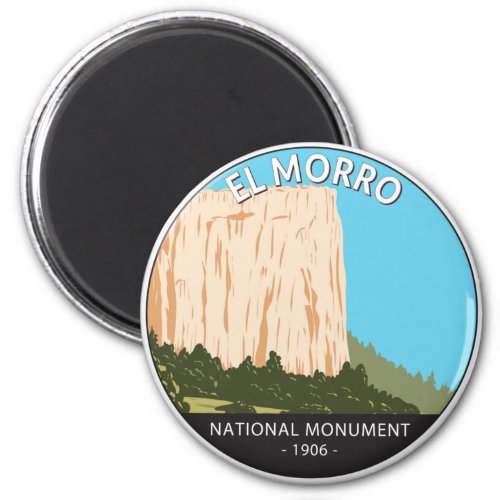 El Morro National Monument Inscription Rock  Magnet