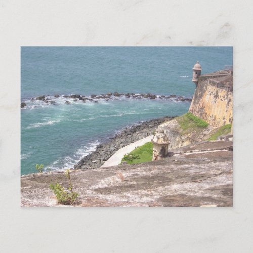 El Morro Puerto Rico Postcard