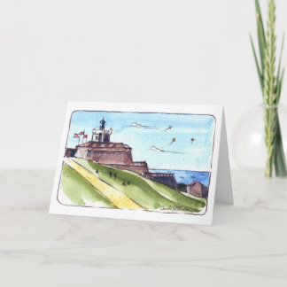 El Morro - San Juan, Puerto Rico Folded Card