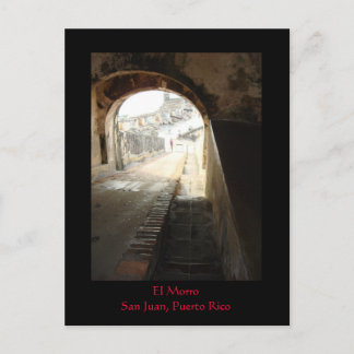 El Morro, San Juan, Puerto Rico Postcard