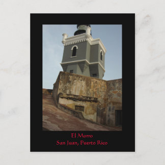 El Morro, San Juan, Puerto Rico Postcard