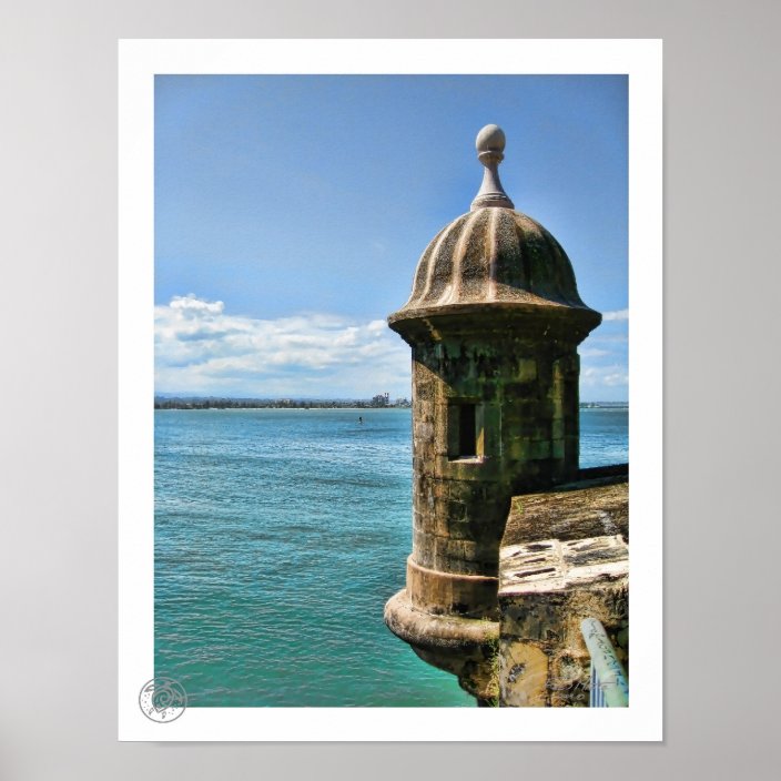 El Morro Tower Poster