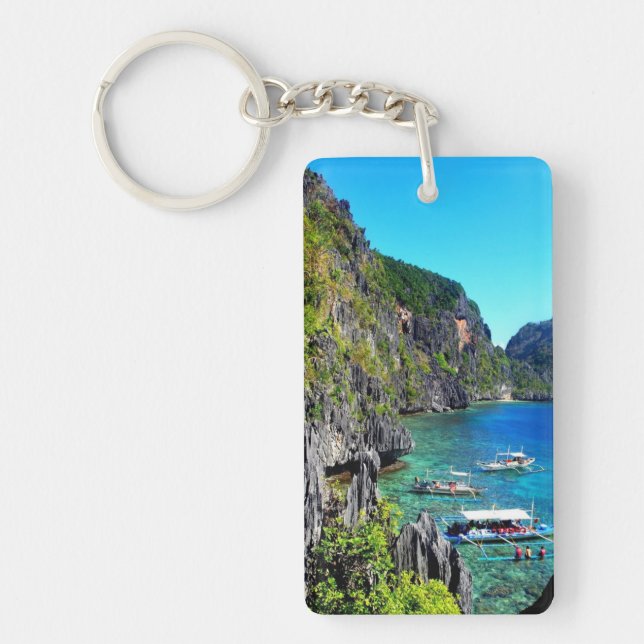 El Nido in Palawan Philippines Keychain (Front)