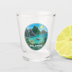 El Nido Marine Reserve Park Philippines Shot Glass