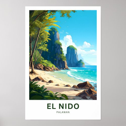 El Nido Palawan Travel Print