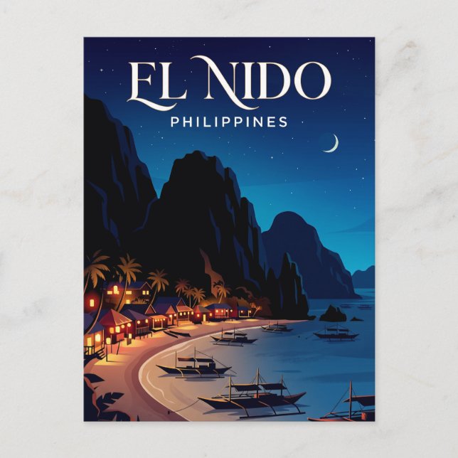 El Nido Philippines Postcard (Front)