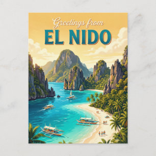 El Nido Philippines Postcard