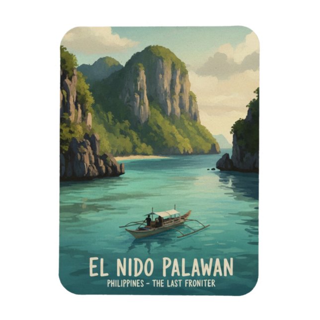 El Nido Philippines Travel Magnet (Vertical)