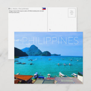 El Nido, Philippines Travel Postcard