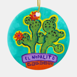 El Nopalito Ceramic Ornament