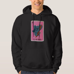 El Oso Koala Mexican Slang Lottery Bingo Cards Hoodie