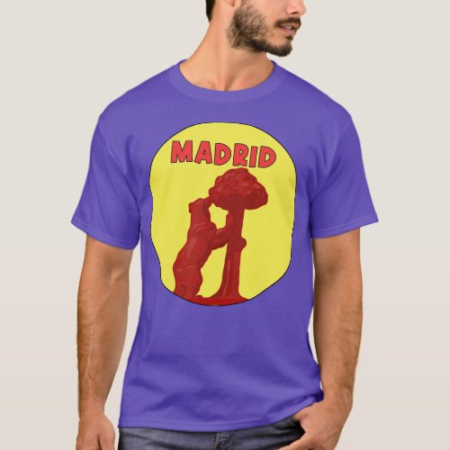 El Oso y el Madroo Madrid Espaa T_Shirt