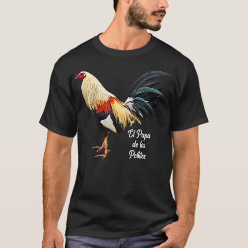 El Papa de los pollitos  T_Shirt