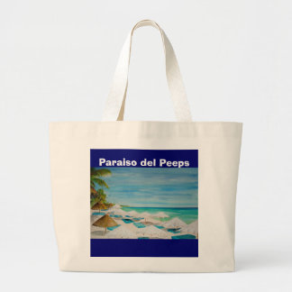 El Parisio, Paraiso del Peeps Large Tote Bag