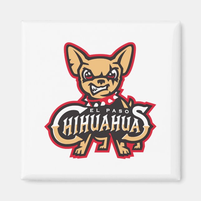 El Pas0 Chihuahuas Baseball Baseball T Shirt  Magnet (Front)
