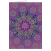 El Paseo Pink Dawn Blank Card (Front)