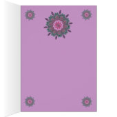 El Paseo Pink Dawn Blank Card (Inside (Right))