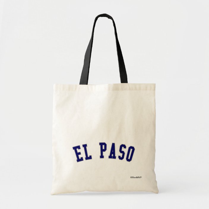 El Paso Canvas Bag