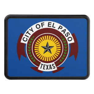 El Paso city flag Hitch Cover