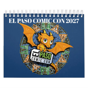 El Paso Comic Con 2026 Cosplay Pictures Calendar