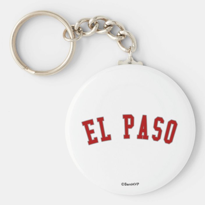El Paso Key Chain