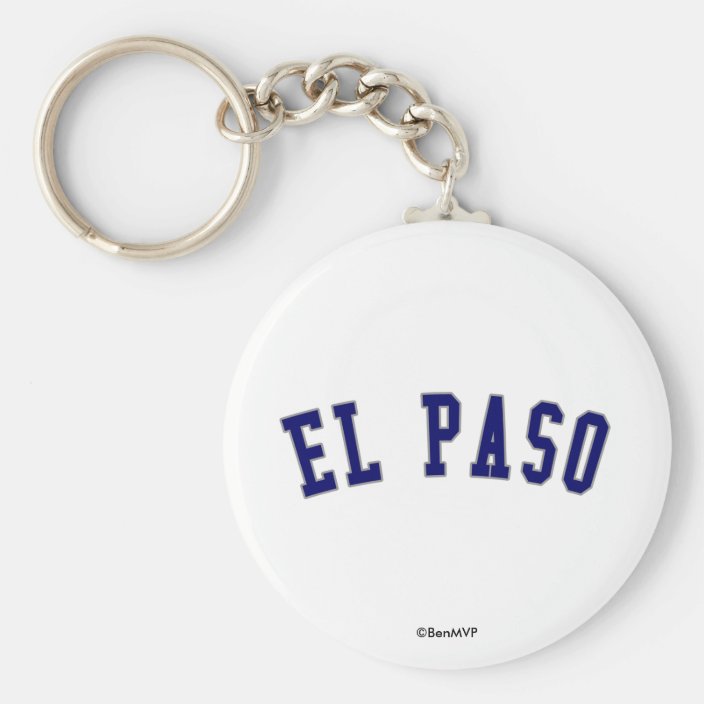 El Paso Keychain