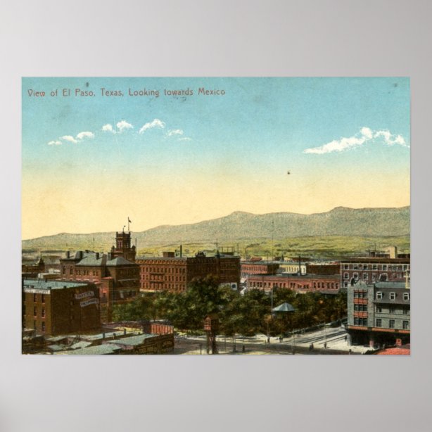 El Paso Postcards - No Minimum Quantity | Zazzle
