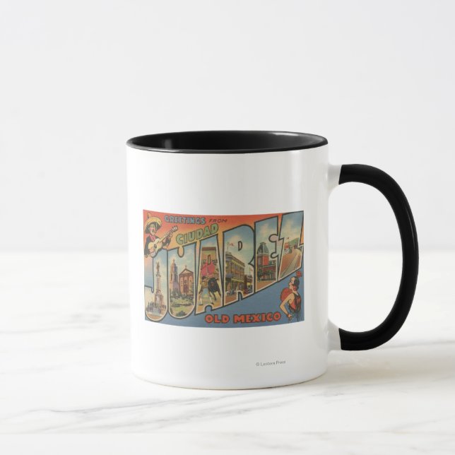El Paso, Texas - Ciudad Juarez Mug (Right)