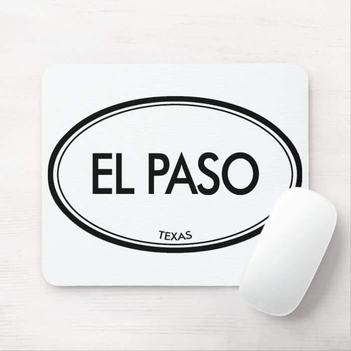 El Paso, Texas Mousepad