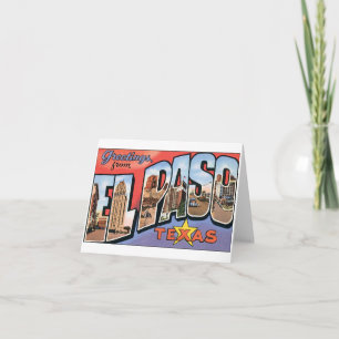 El Paso, Texas Notecard