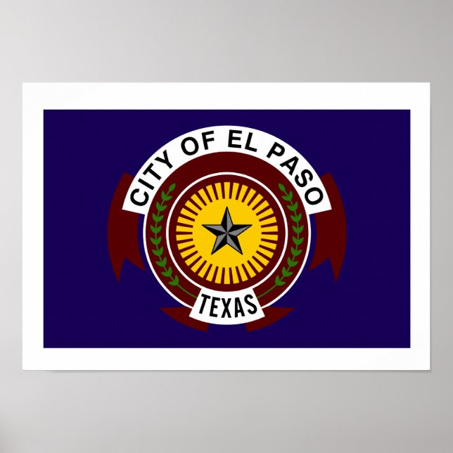 El Paso, Texas Poster (Front)