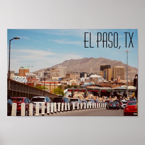 El Paso Texas Poster