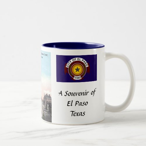 El Paso Texas Souvenir Mug