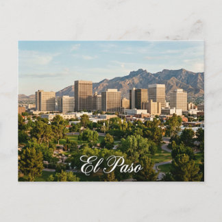 El Paso Texas travel Postcard